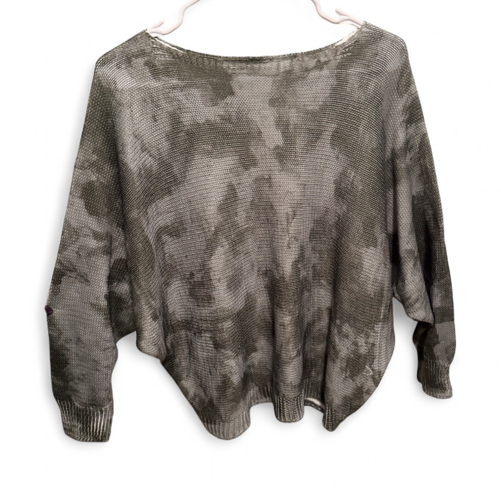 Luisa Ricci Green Dolman Sleeve Sweater - large